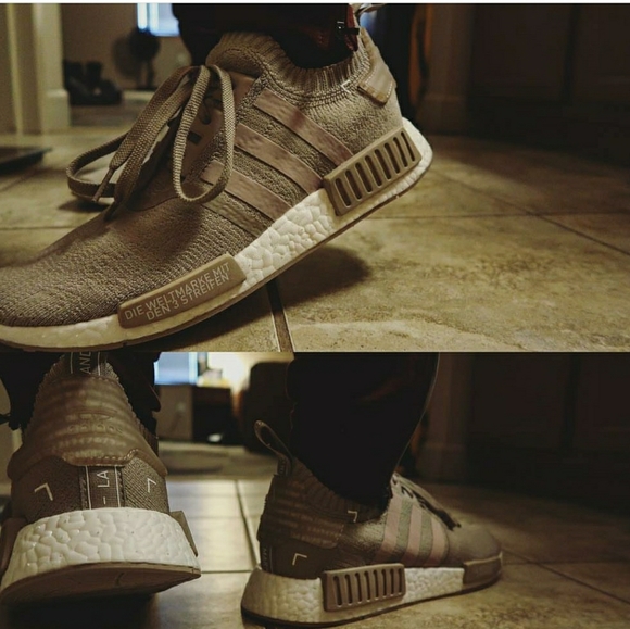 adidas gazelle silver green womens NMD PK “French Beige” main image 1